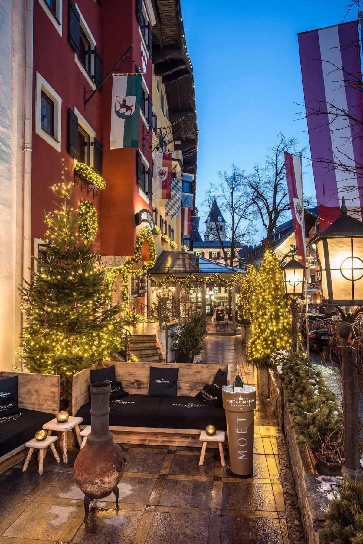 Hotel Zur Tenne Kitzbuhel Bagian luar foto